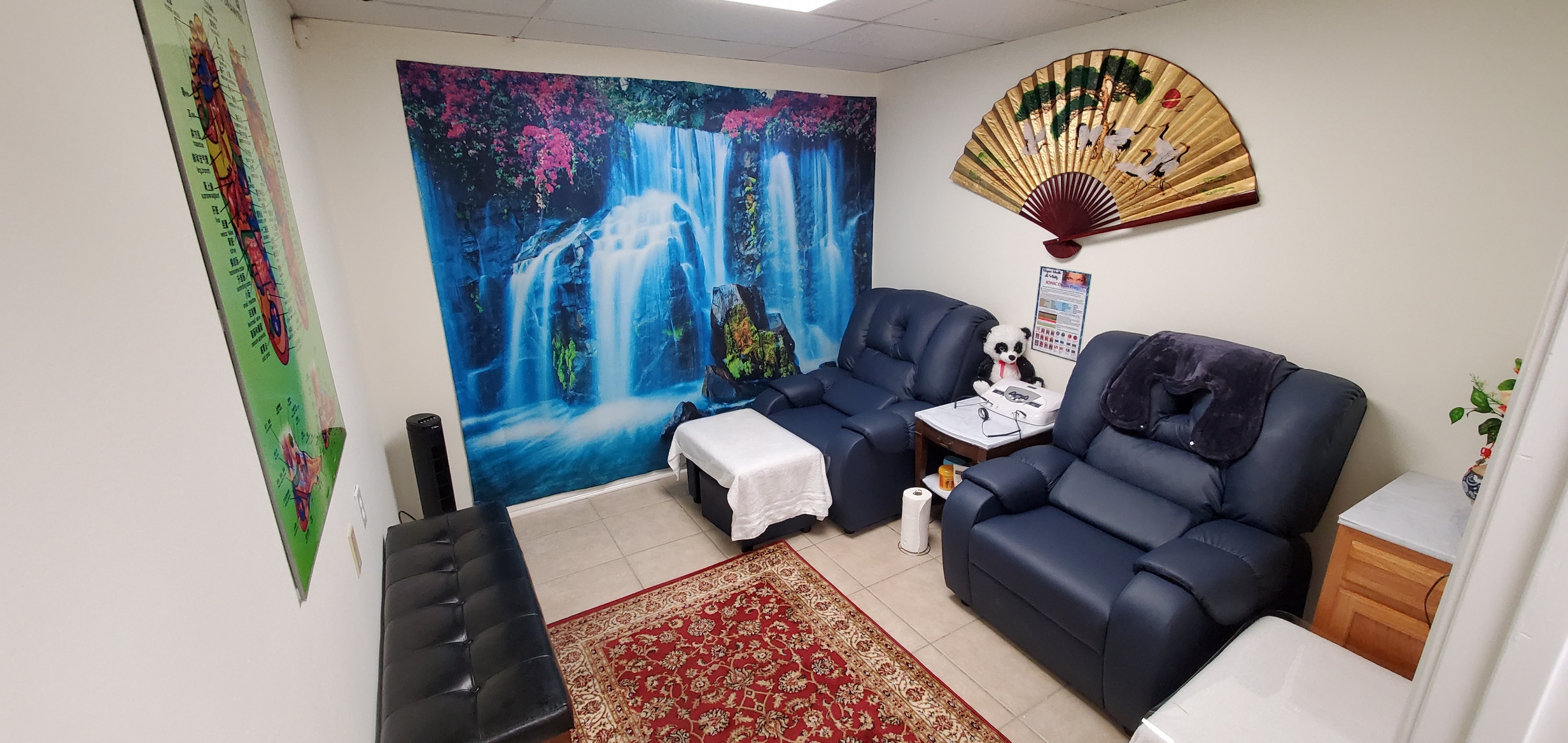 Reflexology room at Five Points Massage